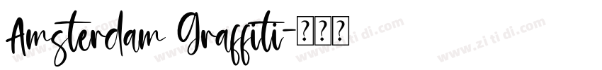 Amsterdam Graffiti字体转换